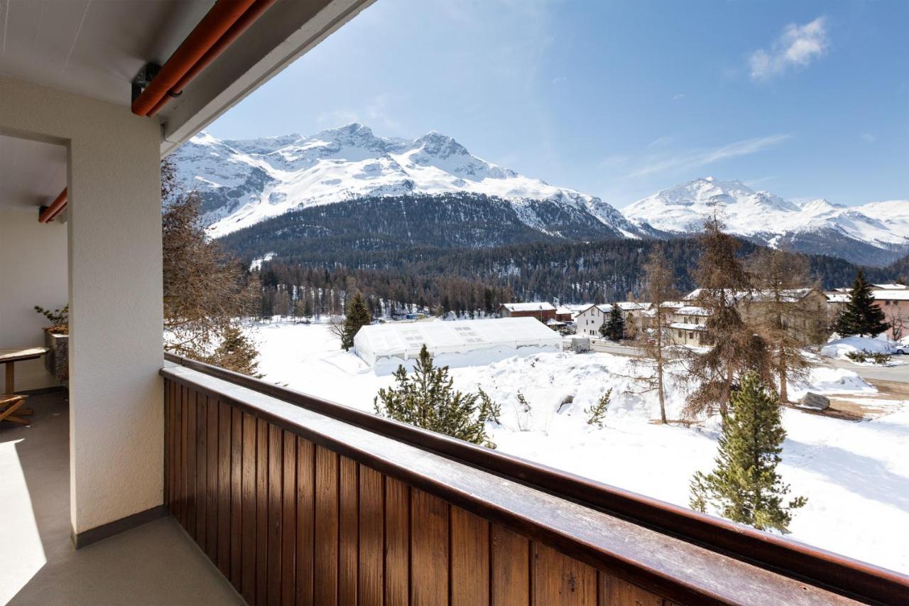 Spacious Apartment With Fantastic Alpine Panorama St Moritz Exterior foto