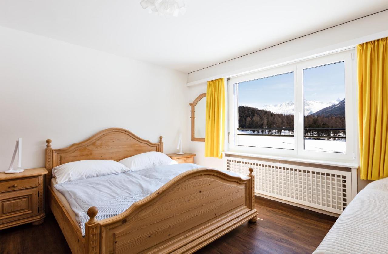Spacious Apartment With Fantastic Alpine Panorama St Moritz Exterior foto
